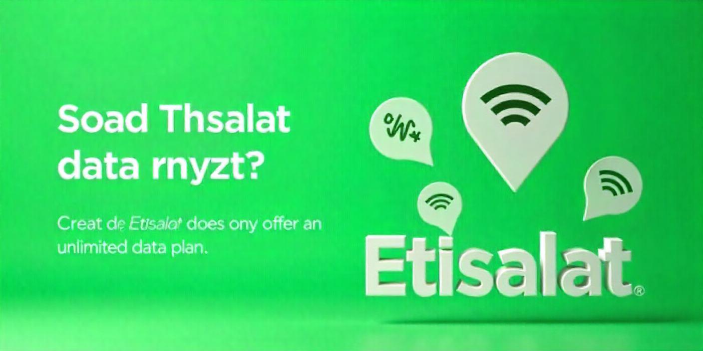 Etisalat Data Plans