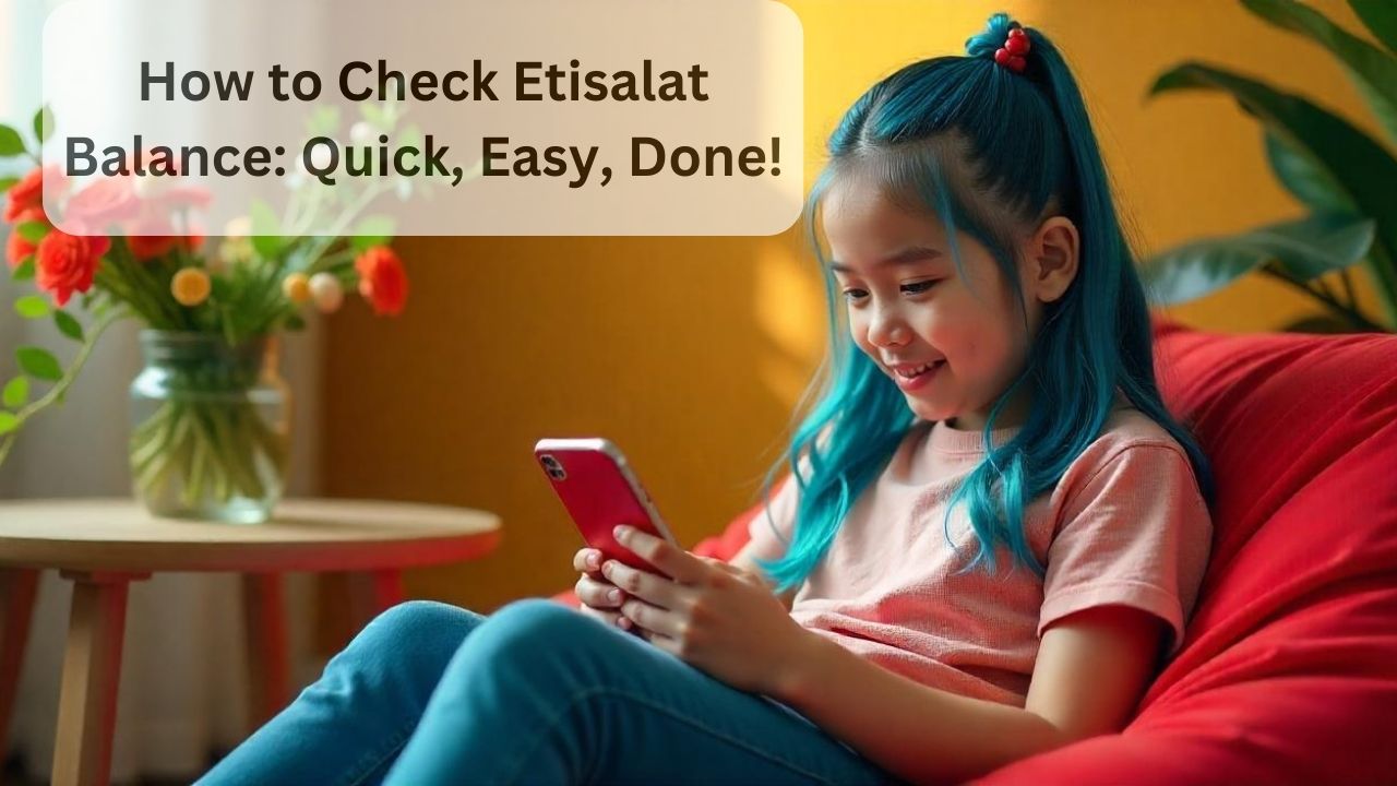 How to Check Etisalat Balance